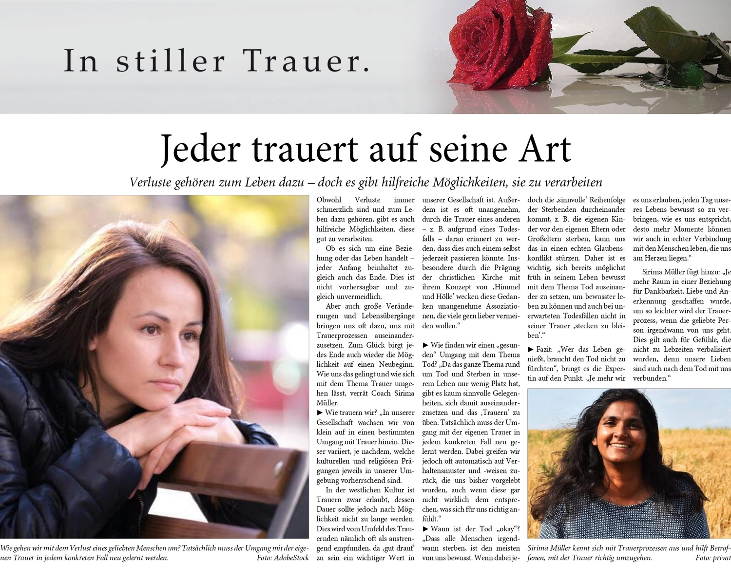 Sirima Miller - LEBENS(T)RAUM für Körper, Geist & Seele - Newsletter
